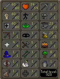 Jagex - 60 Melee - 20 QP